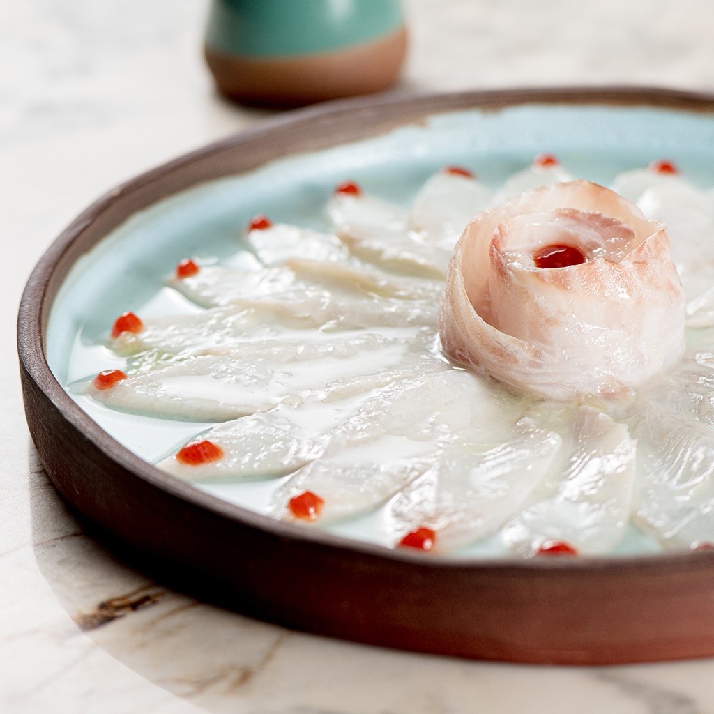 Carpaccio de salmão! Deu água - Watashi Sushi Piracicaba